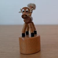 Giocattolo vintage anni'50-Wiggle Figure in legno
