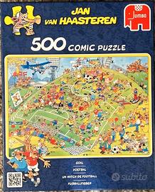 Puzzle  Jan Van Haasteren Goal  500 Pezzi nuovo