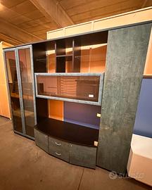 Soggiorno erable/nero