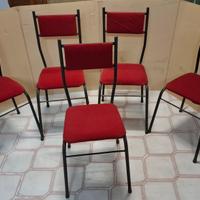 Sedie in ferro anni 60