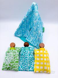 Tenda personaggi e sacco a pelo Camping Lovevery