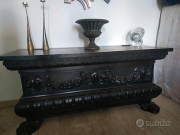  mobile cassapanca luigi XVI unica 130x60x50