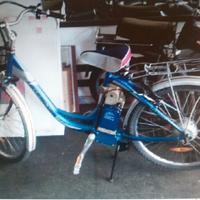 bicicletta con pedalata assistita (elettrica)