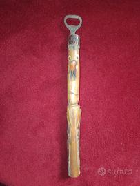 apri bottiglie fatto a mano Pinocchio 33cm 