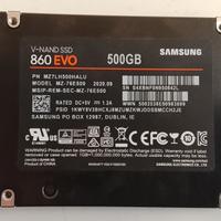 Samsung ssd 860 evo 500gb