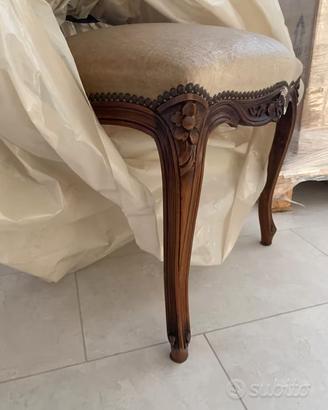 TAVOLO con e SEDIE LEGNO MASSELLO