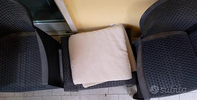 Salottino polyrattan usato