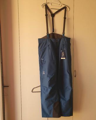 pantaloni snow Haglofs nuovi XL