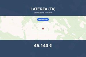 Immobile in asta di 21391 m² a Laterza