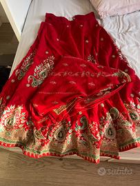 COMPLETO INDIANO LEHENGA – Gonna + Choli (top)
