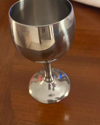 Set 12 bicchieri, liquore IMCO acc. Inox 18/10.