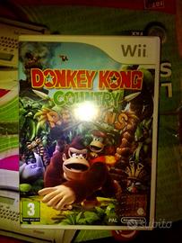 Donkey Kong country returns per Nintendo Wii