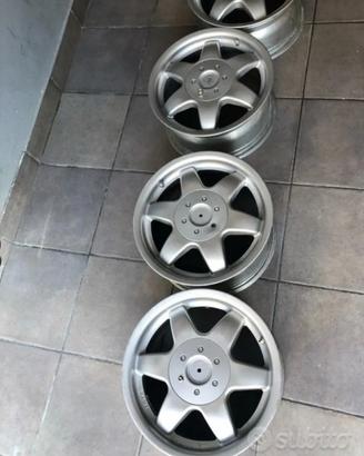 CERCHI IN LEGA DA 15 7J X FIAT E ALTRE MARCHE 