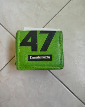 portafoglio uomo/ragazzo verde 