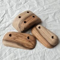 3 Prese per arrampicata in Noce