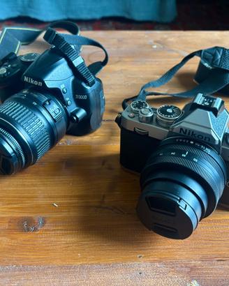 Macchine fotografiche Nikon (Mirrorless + DSLR)