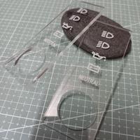 california II moto guzzi vetrino cruscotto