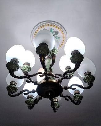 Lampadario stile barocco