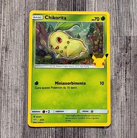 Chikorita 25º anniversario holo