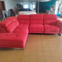 divano angolare  rosso divani e divani