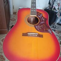 epiphone hummingbird hs made korea
