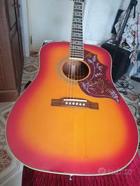epiphone hummingbird hs made korea