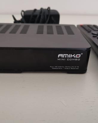 Ricevitore Satellitare Decoder Amiko mini combo