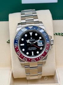 Rolex Gmt Pepsi oro bianco