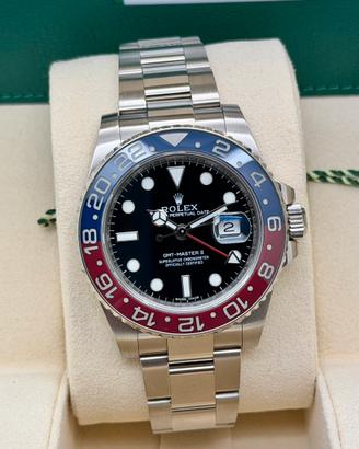 Rolex Gmt Pepsi oro bianco