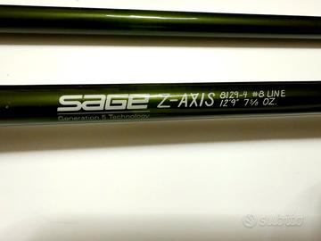 Sage Z Axis 8129-4 fly rod - canna pesca a mosca