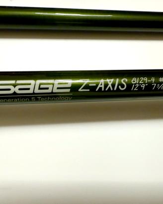 Sage Z Axis 8129-4 fly rod - canna pesca a mosca