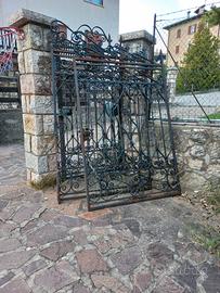 Cancello in ferro battuto 
