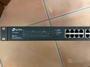 Switch Tp Link TL SG2428P Porte 24 con Poe e sfp
