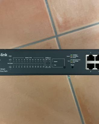 Switch Tp Link TL SG2428P Porte 24 con Poe e sfp