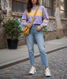 Felpa donna Adidas Original corta size S