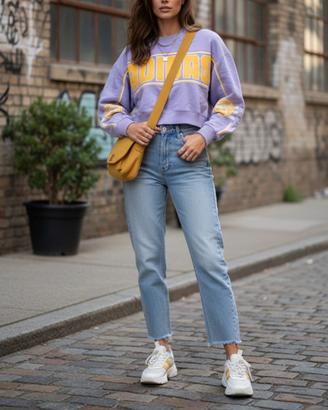 Felpa donna Adidas Original corta size S