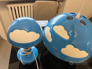 Lampadario e abat-jour