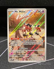 Mr. Mime MEW IT 179/165 carta Pokémon