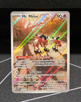 Mr. Mime MEW IT 179/165 carta Pokémon