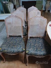 Sedie shabby provenzale