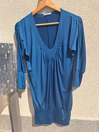 Maglia / Maglietta da donna blu Sebiro, taglia M