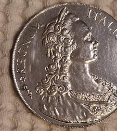 Tallero Italicum 1918 riproduzione argento 