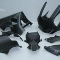 YAMAHA R1 15/18 carena racing vtr nero opaco