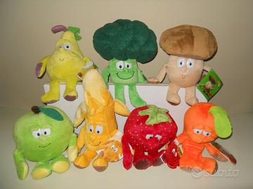 Collezione "VITAMINI" peluche 7 Pezzi, NUOVI!
