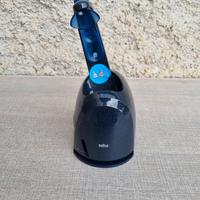 Base di Pulizia e Ricarica per Rasoio braun 