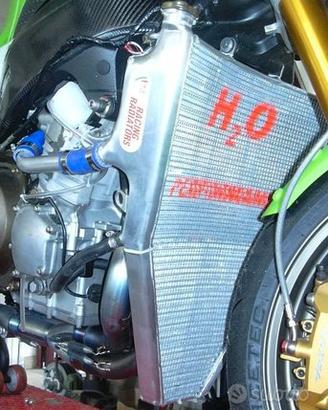 Kawasaki zx 6 r 2005 2006 radiatore maggiorato sbk