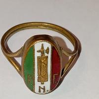 Anello Partito Nazionale Fascista primo periodo 