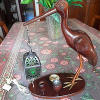 lume da tavolo opera di aldo tura set fumatore