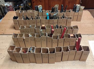 Punte decimali di varie misure 