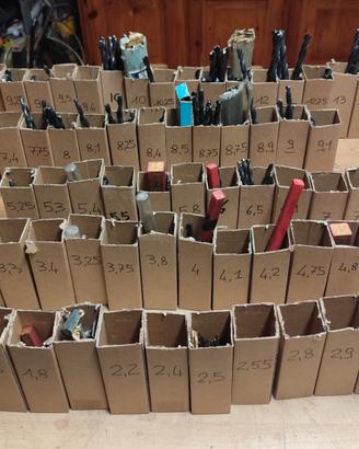 Punte decimali di varie misure 